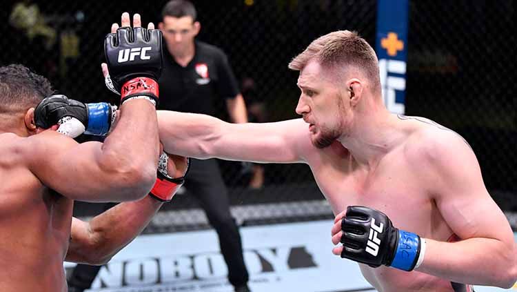 Kemenangan Alexander Volkov atas Alistair Overeem di UFC Vegas 18. Copyright: © Chris Unger/Zuffa LLC via Getty Images