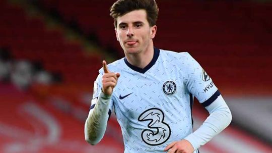 Selebrasi gol Mason Mount di laga Sheffield United vs Chelsea. Copyright: © Clive Mason/Getty Images