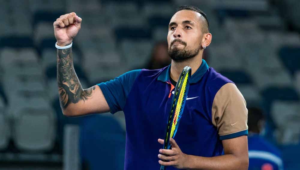 Nick Kyrgios mundur dari Indian Wells 2023. Foto: Andy Cheung/Getty Images. Copyright: © Andy Cheung/Getty Images