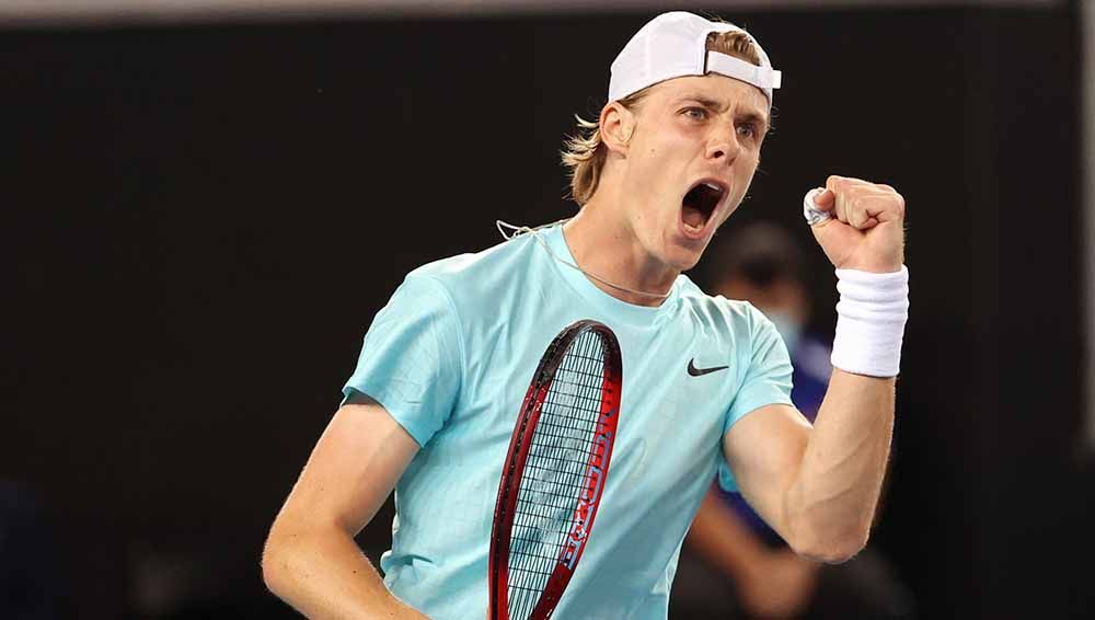 Denis Shapovalov. Copyright: © DAVID GRAY/AFP via Getty Images