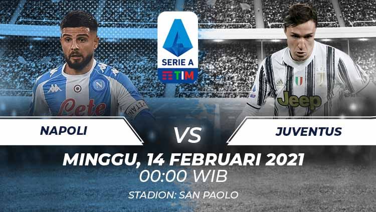 Link Live Streaming Serie A Liga Italia: Napoli vs Juventus Copyright: © Grafis:Frmn/Indosport.com