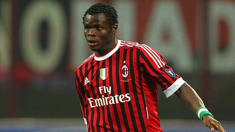 Taye Taiwo, eks AC Milan yang dibawa Massimiliano Allegri. Copyright: © Marco Luzzani/Getty Images