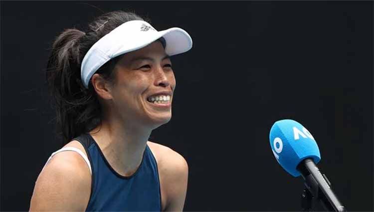 Petenis veteran asal Taiwan Hsieh Su-wei mengungkapkan bagaimana kisah kebangkitannya hingga bisa mencapai babak perempat final di gelaran Australian Open 2021. Copyright: © foxsports/Getty Images