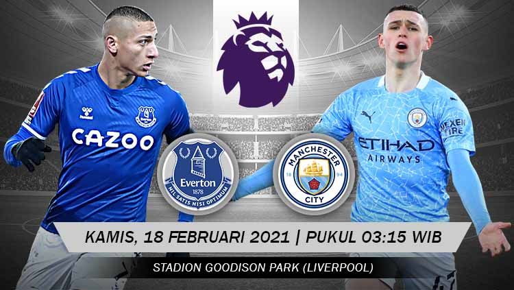 Link Live Streaming Pertandingan Liga Inggris: Everton Vs Man City ...