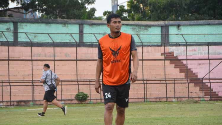 Klub Liga 2, PSMS Medan, menegaskan posisi Legimin Raharjo tak rangkap jabatan di dalam tim, usai ditetapkan menjadi asisten pelatih. Copyright: © Aldi Aulia Anwar/INDOSPORT