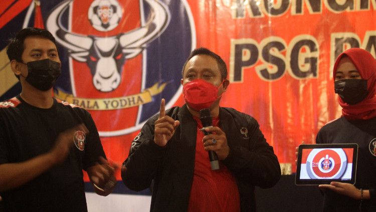 Suporter PSG Pati Bala Yodha menggelar kongres edisi perdana pada Minggu (21/02/21). Copyright: © Media Officer PSG Pati
