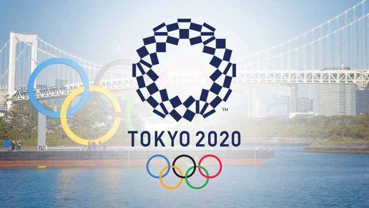 Logo Olimpiade Tokyo 2020. Copyright: © Grafis:Frmn/Indosport.com