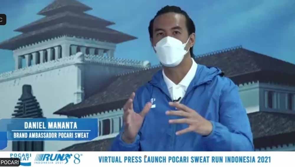 Aktor dan presenter Daniel Mananta akan memeriahkan ajang tahunan Pocari Sweat Run Indonesia 2021. Copyright: © humas pocari sweet run indonesia 2021