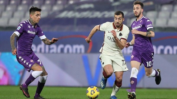 Berikut hasil Serie A Liga Italia antara Fiorentina vs AS Roma. Copyright: © (Photo by Gabriele Maltinti/Getty Images)