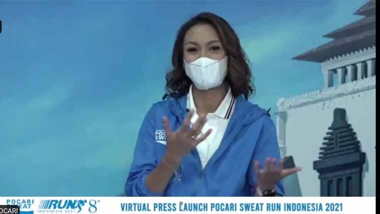 Artis Melanie Putria. Copyright: © Pocari Sweat Run