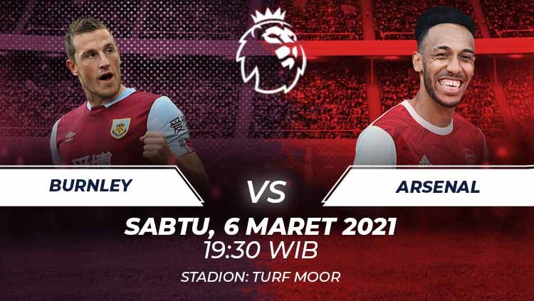 Burnley vs Arsenal. Copyright: © Grafis:Frmn/Indosport.com