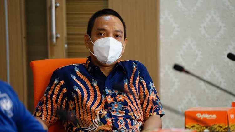 Anggota Komisi X DPR RI, A.S. Sukawijaya atau yang kerap disapa Yoyok Sukawi. Copyright: © Alvin Syaptia/INDOSPORT