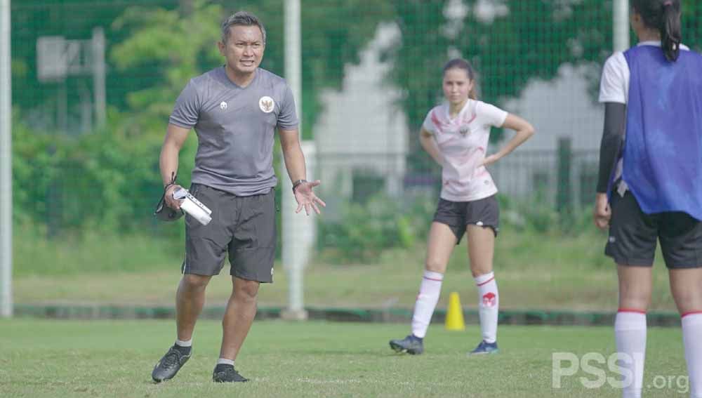 Timnas Putri Indonesia U-20 menaruh keyakinan besar bisa lolos ke babak kedua Kualifikasi Piala AFC Wanita U-20. Copyright: © Naufal/PSSI