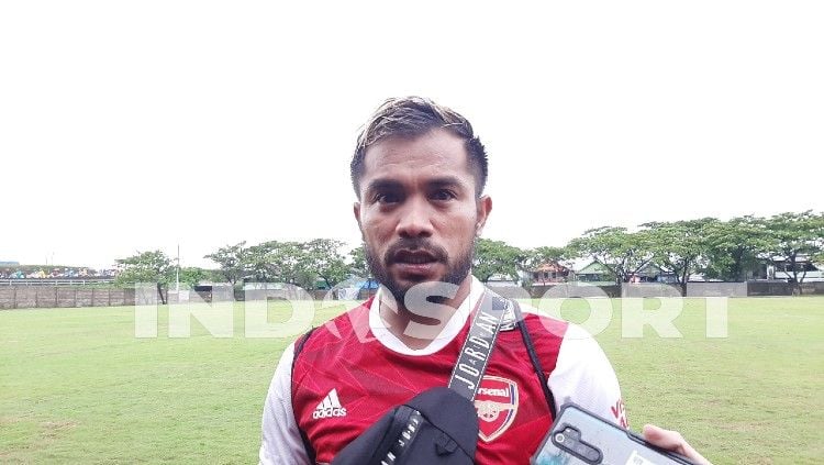 Pemain senior PSM Makassar, Zulham Zamrun. Copyright: © Adriyan Adirizky/INDOSPORT