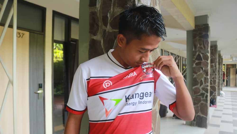 Bayu Gatra, pemain Madura United. Copyright: © Media Officer Madura United