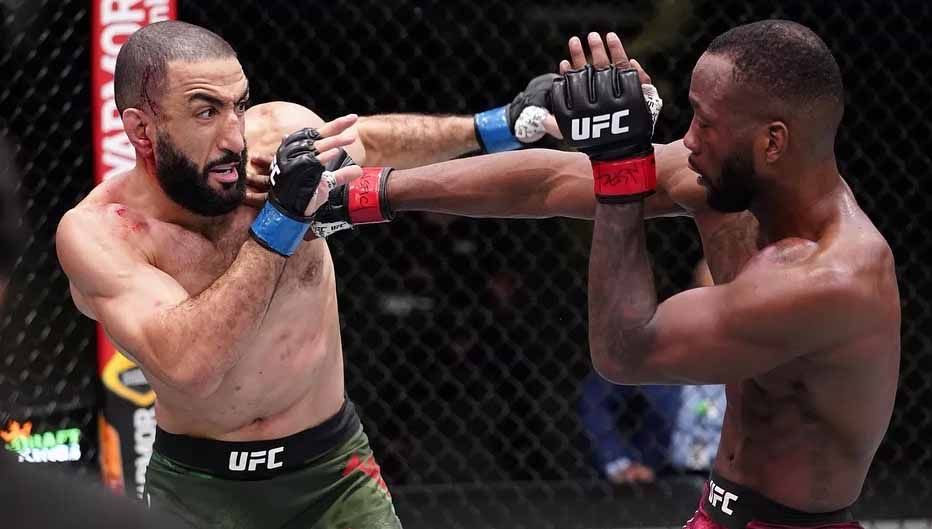 Duel UFC Vegas 21 antara Leon Edwards vs Belal Muhammad. Copyright: © Instagram@#belalmuhammad