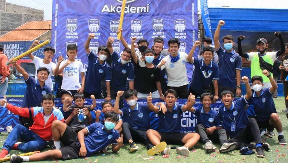 Persib Bandung sangat serius melakukan pembinaan pemain muda, salah satunya dengan membuka Akademi Persib di Cimahi. Copyright: © Dok. Akademi Persib Cimahi