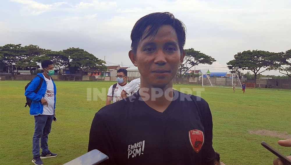 Bek kiri PSM Makassar, Abdul Rachman. Copyright: © Adriyan Adirizky/INDOSPORT