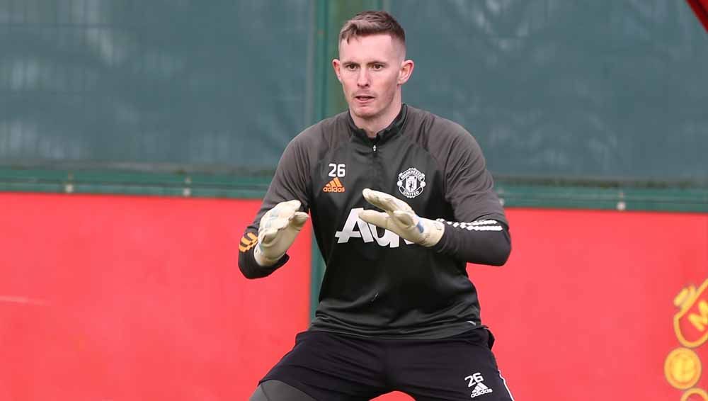 Kiper Manchester United, Dean Henderson. Copyright: © Matthew Peters/Manchester United via Getty Images