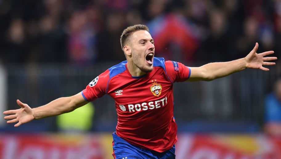 Nikola Vlasic, pemain CSKA Moscow. Copyright: © 90min