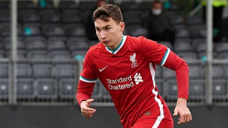 Mateusz Musialowski, jebolan akademi Liverpool yang dilabeli Lionel Messi-nya Polandia. Copyright: © Nick Taylor/Liverpool FC/Liverpool FC via Getty Images