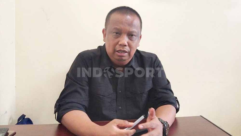 Manajer tim PSMS, Mulyadi Simatupang, buka suara soal kepindahan Paulo Sitanggang ke Borneo FC. Copyright: © Aldi Aulia Anwar/INDOSPORT