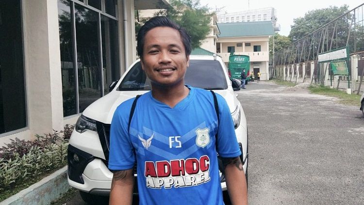 Pemain anyar PSMS Medan, I Gede Sukadana. Copyright: © Aldi Aulia Anwar/INDOSPORT