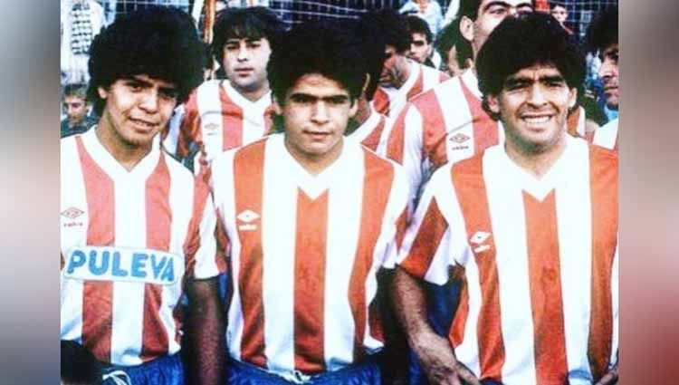Maradona bersaudara di Granada tahun 1987. Copyright: © libero