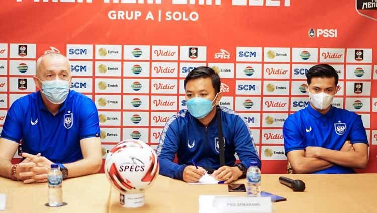 PSIS Semarang saat ini sudah melakoni tiga pertandingan uji coba dalam masa pre season jelang menghadapi kompetisi Liga 1 2021. Copyright: © Media PSIS.