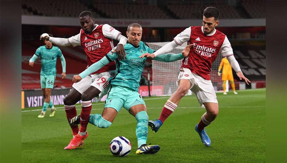 Kabar Baik, Laga Arsenal vs Liverpool di Leg ke-2 Semifinal Carabao Cup Batal Ditunda. Copyright: © David Price/Arsenal FC via Getty Images