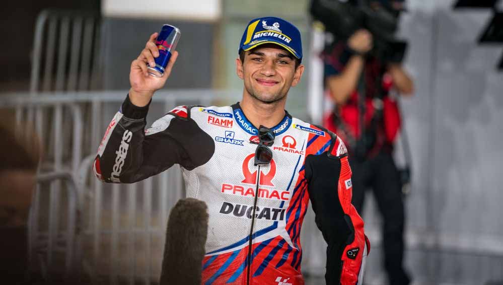 Pembalap Pramac Ducati, Jorge Martin (Spanyol), harus puas finis di posisi ketujuh pada MotoGP Australia 2022 berkat kesulitannya melawan Marc Marquez. Copyright: © Steve Wobser/Getty Images