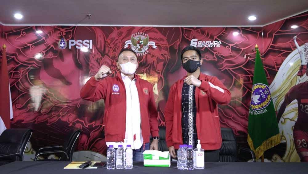 Ketum PSSI Mochammad Iriawan menerima kunjungan Kaesang Pangarep. Copyright: © PSSI