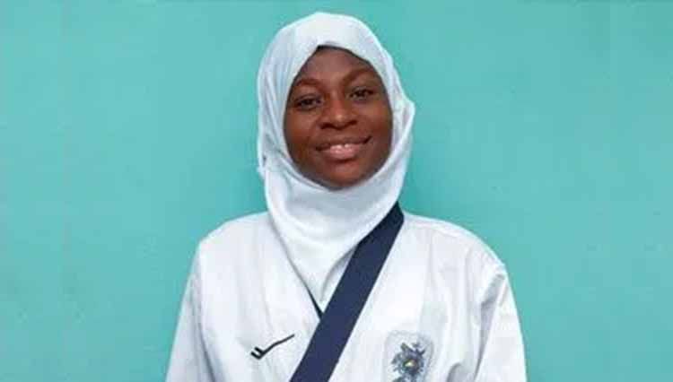 Aminat Idrees, Atlet taekwondo asal Nigeria. Copyright: © ygist