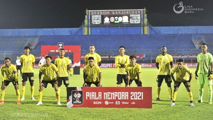 Skuat Barito Putera di Piala Menpora 2021. Copyright: © PT LIB