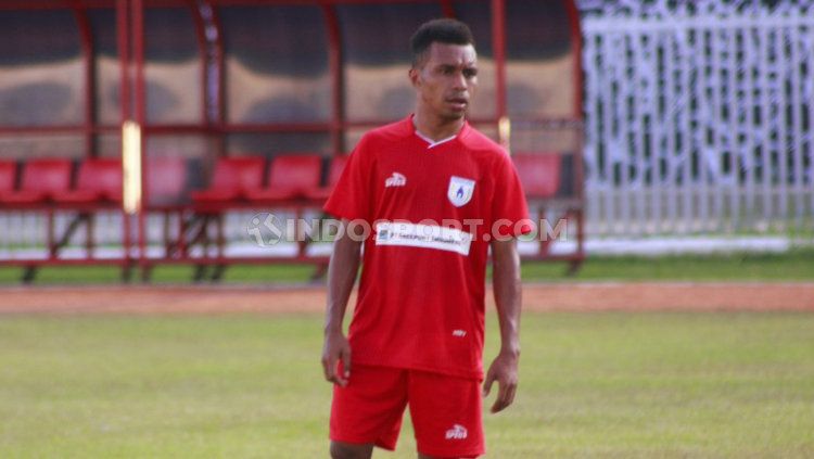 Gelandang Persipura Jayapura, Todd Rivaldo Alberth Ferre, dinobatkan INDOSPORT sebagai pemain muda terbaik BRI Liga 1 2021-2022 pekan ke-4. Copyright: © Sudjarwo/INDOSPORT
