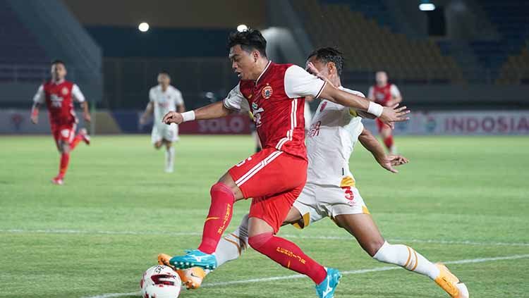 Menteri Pemuda dan Olahraga (Menpora), Zainudin Amali turut menyaksikan semifinal leg kedua Piala Menpora 2021 antara Persija dan PSM Makassar. Copyright: © Khairul Imam/Persija