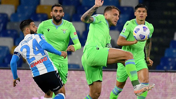 Napoli vs Lazio. Copyright: © Twitter.com/@oficialsslazio