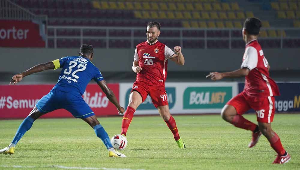Laga Final Piala Menpora, Persib kalah atas Persija pertandingan antara Persib Bandung vs Persija Jakarta, Minggu (25/04/21). Copyright: © Khairul Imam/Persija