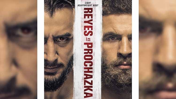 Berikut link live streaming UFC Vegas 25, yakni akan ada duel utama antara Dominick Reyes vs Jiri Prochazka hari ini, Minggu (02/05/21) Copyright: © UFC