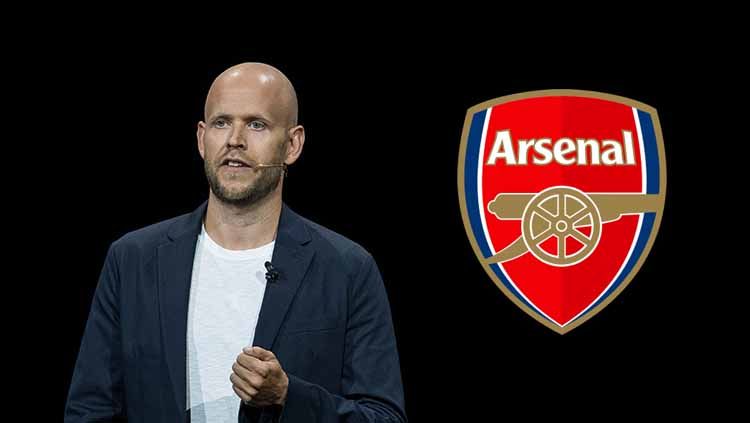 Daniel Ek, bos Spotify, masih ingin mengambil alih kepemilikan Arsenal dari Stan Kroenke. Copyright: © Drew Angerer/Getty Images