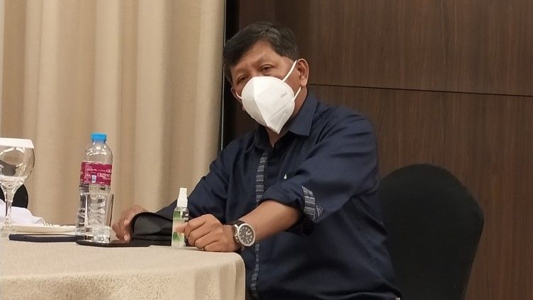Komisaris PT PBB, Kuswara S Taryono, pastikan kondisi Persib kondusif. Copyright: © Arif Rahman/INDOSPORT