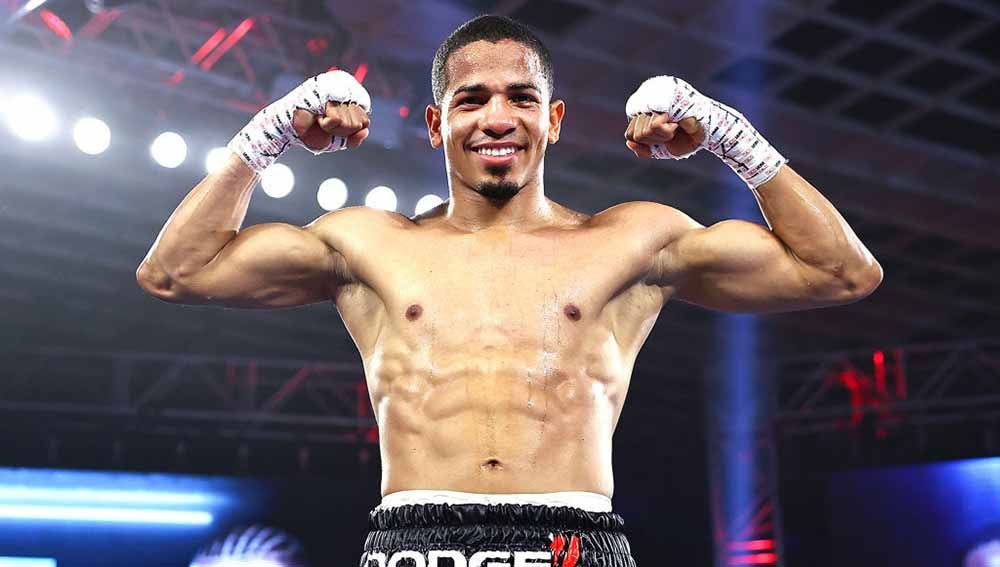 Felix Verdejo, petinju asal Puerto Rico. Copyright: © Mikey Williams/Top Rank via Getty Images