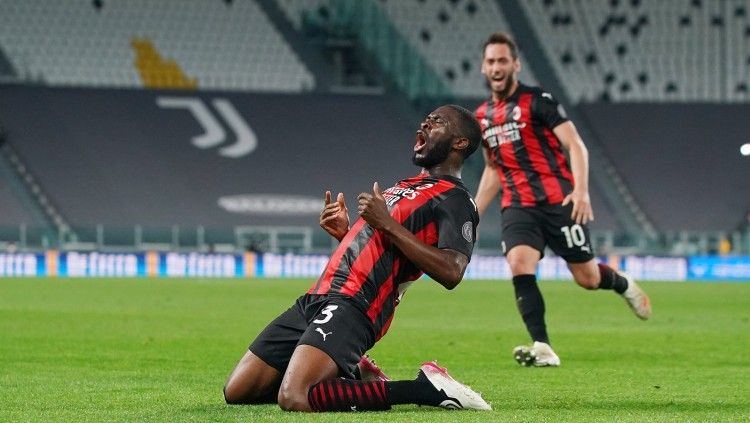 Selebrasi Fikayo Tomori usai menjebol gawang Juventus. Copyright: © twitter.com/fikayotomori_