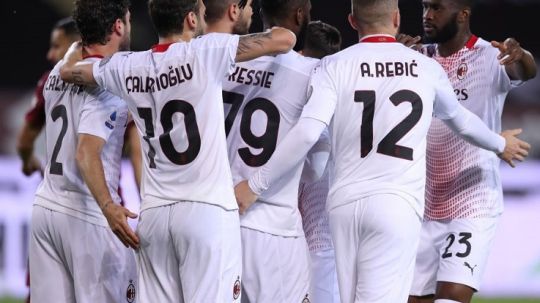 AC Milan sukses melibas tuan rumah Torino 7-0 dalam lanjutan pekan ke-36 Liga Italia 2020-2021, Kamis (13/05/21) dini hari WIB. Copyright: © Jonathan Moscrop/Getty Images