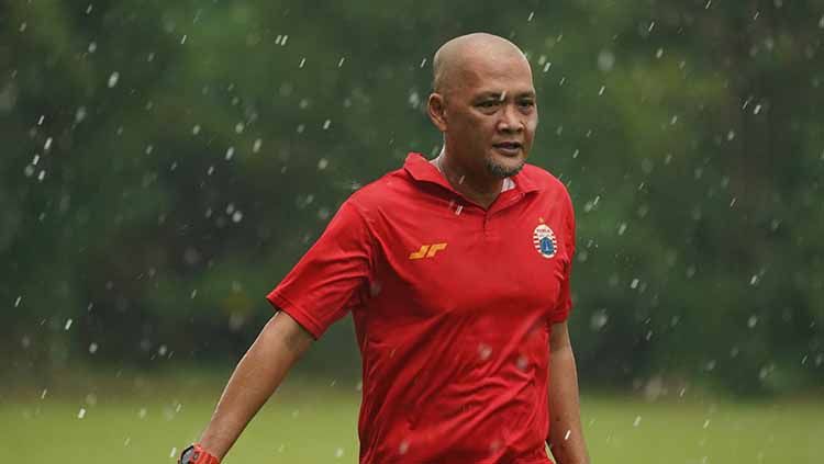 Latihan Persija Jakarta di POR Sawangan, Kamis (20/05/21). Copyright: © Khairul Imam/Persija