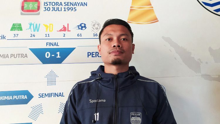Dedi Kusnandar pemain Persib Bandung di Liga 1 Copyright: © Arif Rahman/INDOSPORT