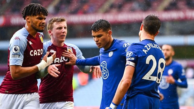 Chelsea harus merelakan tiga poin setelah tumbang di markas Aston Villa pada laga pekan ke-38 Liga Inggris 2020-2021, Minggu (23/05/21) malam WIB. Copyright: © Clive Mason/Getty Images