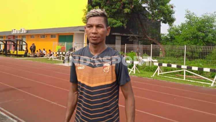 Bek Sriwijaya FC, Valentino Telaubun. Copyright: © Muhammad Effendi/INDOSPORT