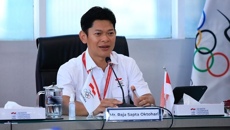 Ketua Komite Olimpiade Indonesia, Raja Sapta Oktohari. Copyright: © NOC Indonesia