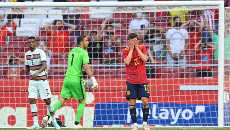 Peluang Pablo Sarabia di laga Spanyol vs Portugal. Copyright: © David Ramos/Getty Images